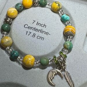 Homemade by Me. Gemstone bracelets